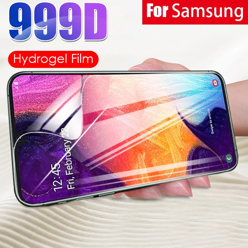 Защитная Гидрогелевая пленка для самсунг Galaxy A51 A71 A10 A20 A30 40 A50 A60 A70 M10 M20 A7 A8 2018