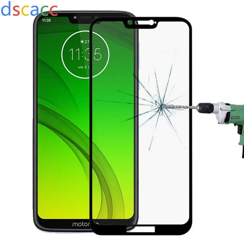 Dscacc 9D защита из закаленного стекла с полным клеем для Motorola Moto E4 E5 Plus Play GO G6 G7 P30 Note One