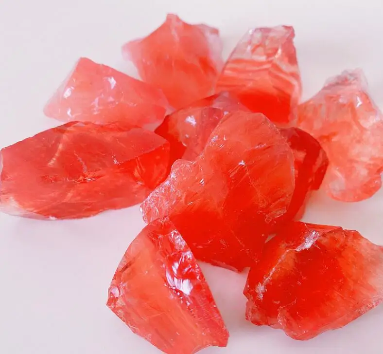 300 г натуральная Магнитная красная кристаллическая мини минеральная фотолампа