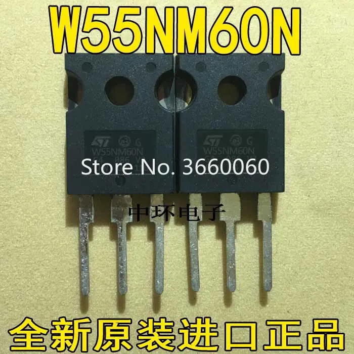 10 шт./лот STW55NM60ND 55NM60ND W55NM60 55N60 55A600V|Замыкатели| |
