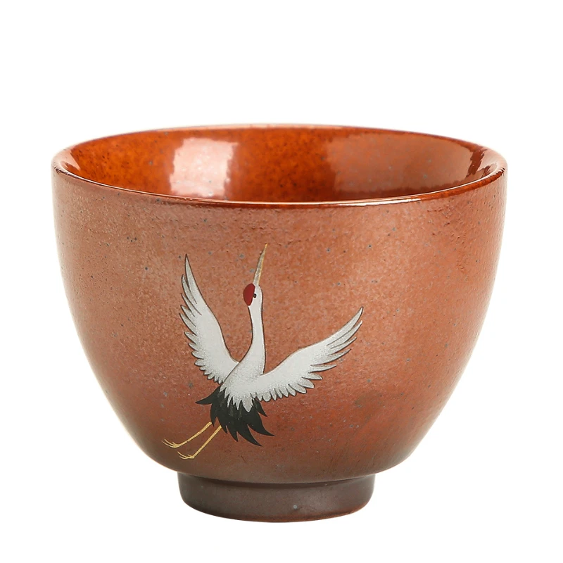 Китайские фарфоровые чайные чашки CHANSHOVA ручной работы в стиле ретро 100 мл