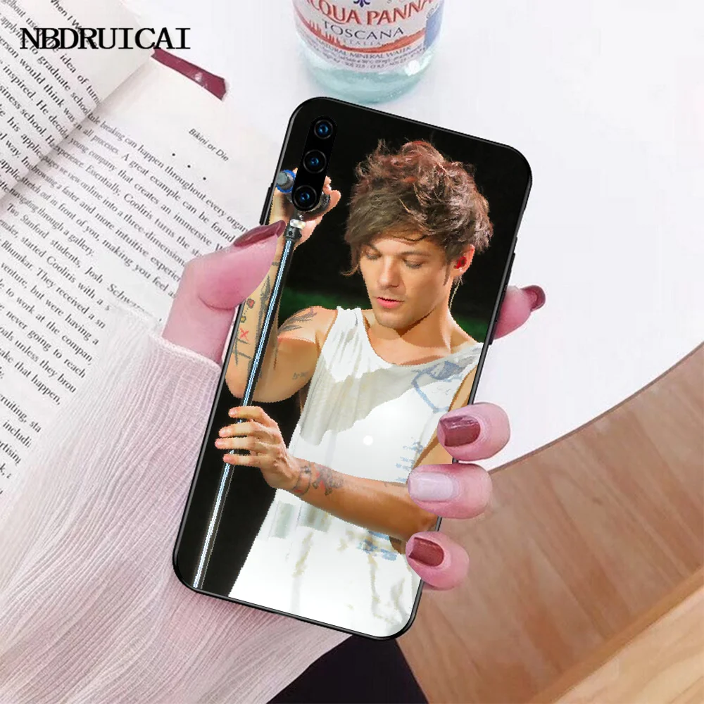 Черный мягкий чехол PENGHUWAN Louis Tomlinson для телефона Huawei Honor 20 10 9 8 8x 8c 9x 7c 7a Lite view |