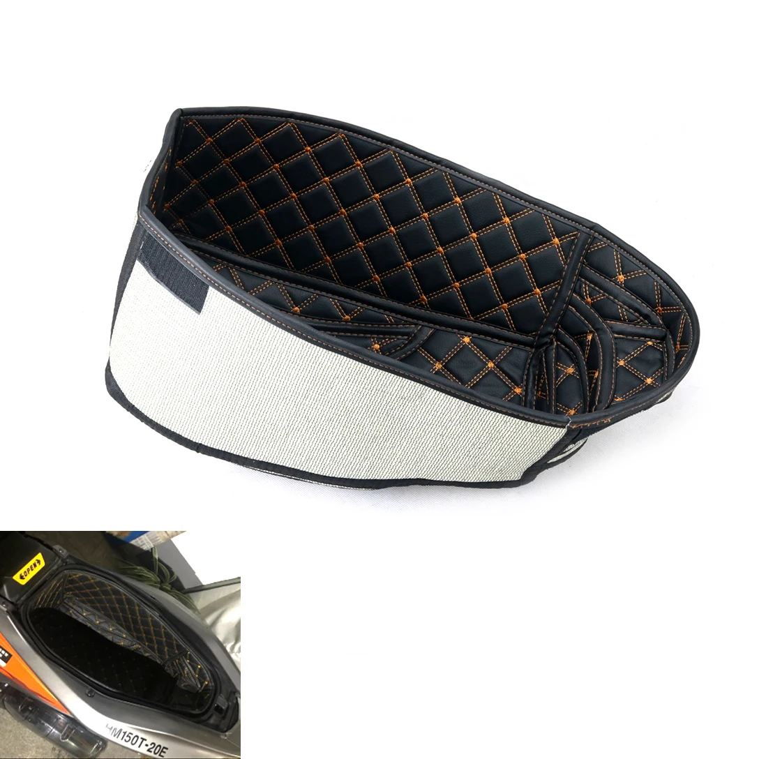 Inner Lining of Motorcycle Storage Box SEAT STORAGE BUCKET Cover mat blanket For Yamaha NVX155 AEROX155 NVX 155 |