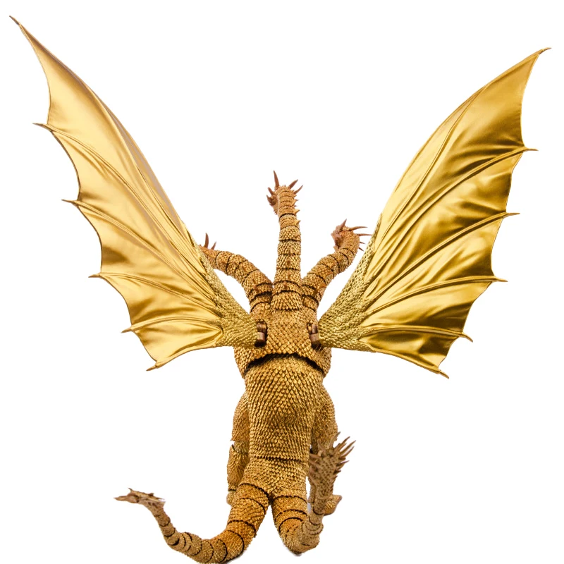 Godzilla аниме SHM 2 Монстр мобильный ручной ПВХ 16-31 см большая модель статуя King Ghidrah