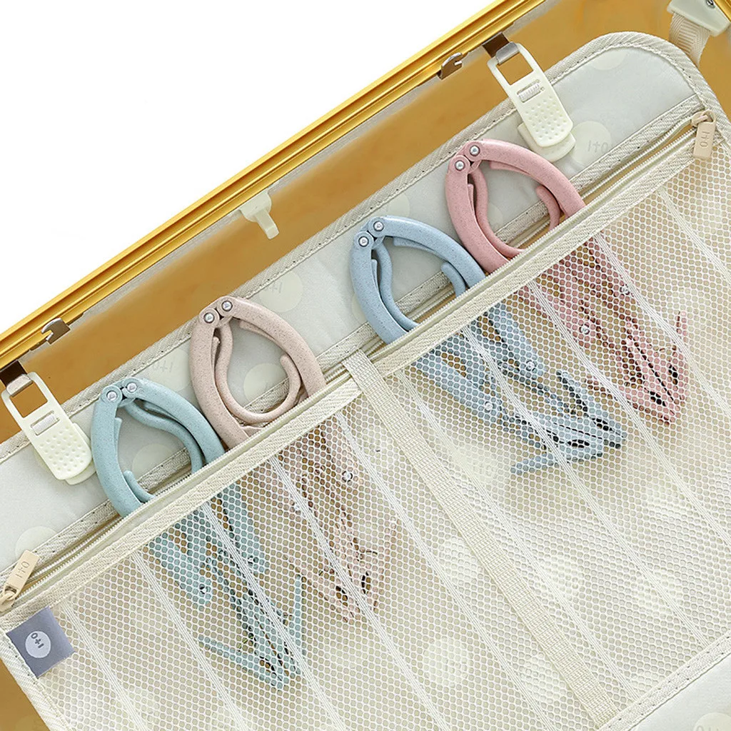 Портативная вешалка для одежды прищепки из пшеничной соломы зажим белья