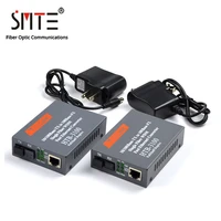 netlink htb 3100 ab 25km sc 10100m single mode single fiber converter electronic media converter