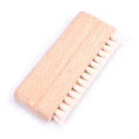1pcs lp vinyl record cleaning brush anti static goat hair wood handle brush cleaner for cd player turntable