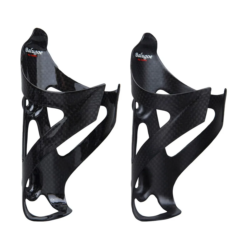 

BALUGOE Carbon Bicycle Water Bottle Cage MTB Road Bike Drink Cup Holder Rack 3K Matte/Bright Bicycle Bottle Holder Spare Parts