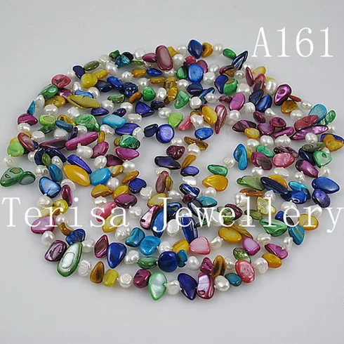 

Ожерелье из натурального жемчуга, 200 см