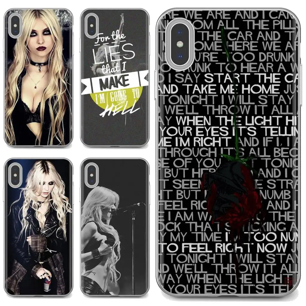 Силиконовый чехол Taylor Momsen the pretty reckless для Samsung Galaxy Note 3 4 5 8 9 S3 S4 S5 Mini S6 S7 Edge S8 S9 S10