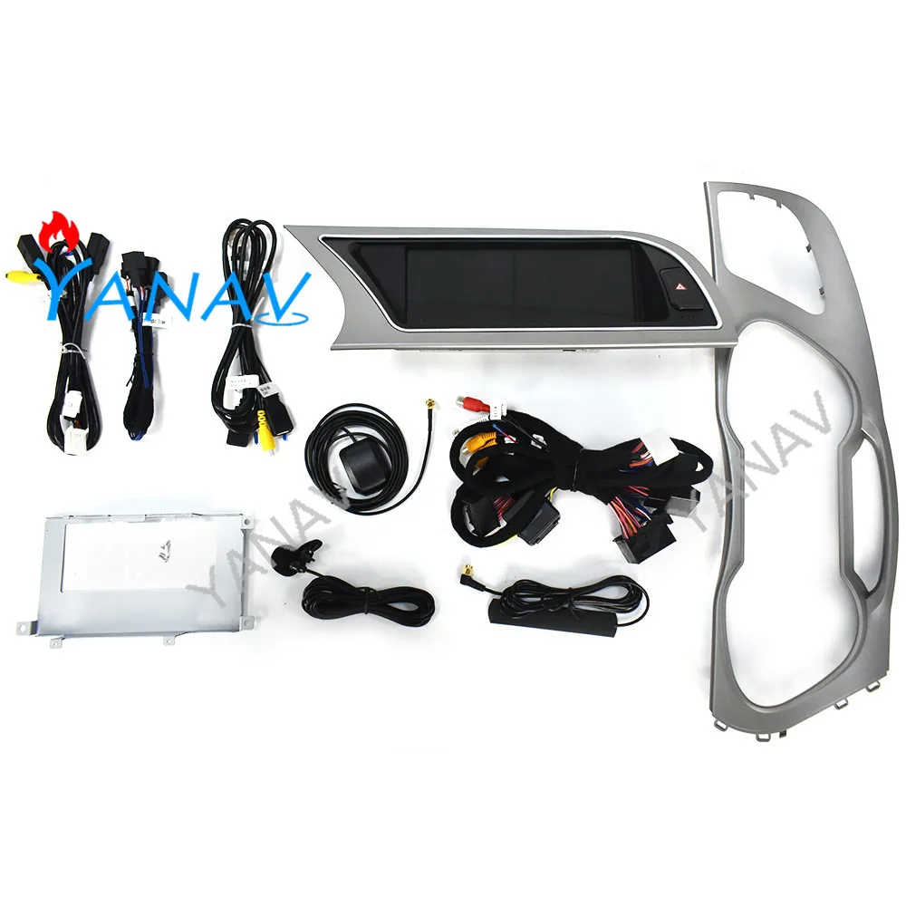 

2 DIN Car Radio Android Stereo Receiver For-Audi A4 2013-2016 GPS Navigation Audio Video Multimedia System MP3 Player Head Unit