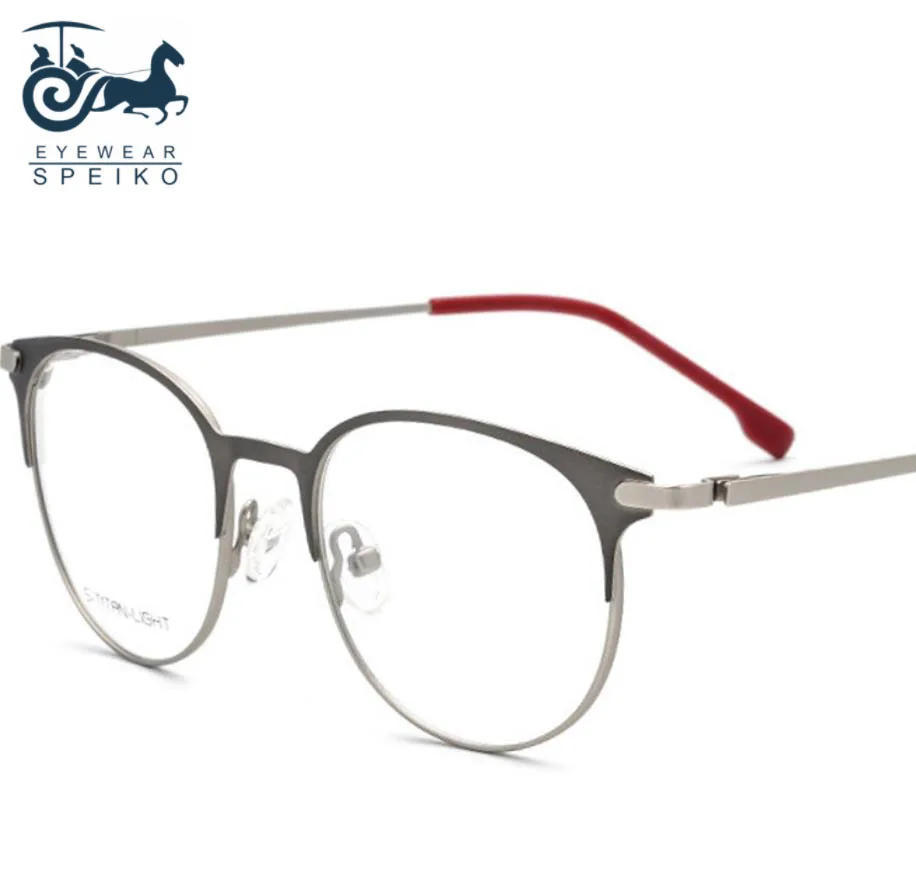 

Ультралегкие оправы из чистого титана 77056, мужские и женские очки в деловом стиле, очки для чтения при близорукости, 1,74 анти-синие линзы