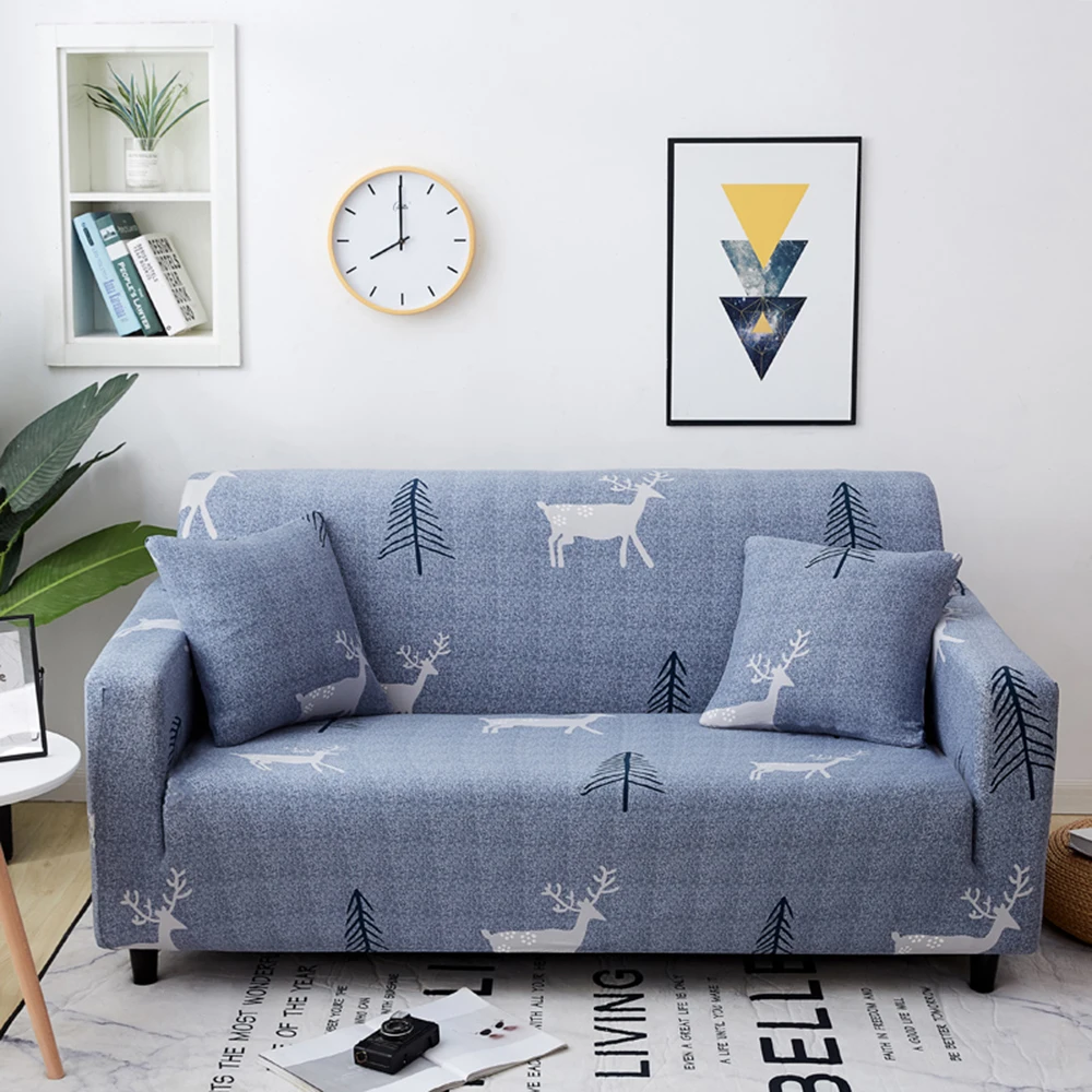 Чехлы для диванов 1/2/3/4 seater растягивающиеся полноразмерные секционные диванное