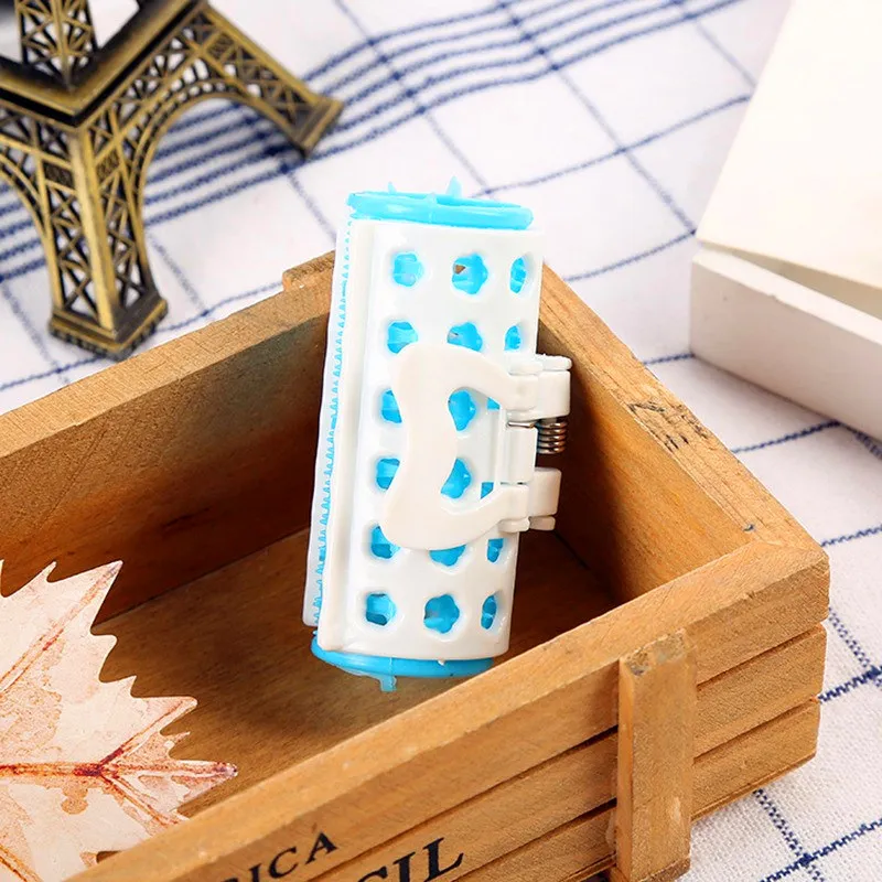 Многофункциональный пластиковый зажим для волос волнистые полоски завивки