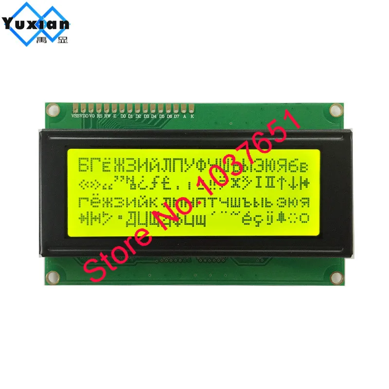 ЖК-модуль 2004 20x4 русский Cyrillic шрифт дисплей DIY KIT 5V | Электроника