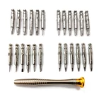 25 шт., карманные магнитные отвертки