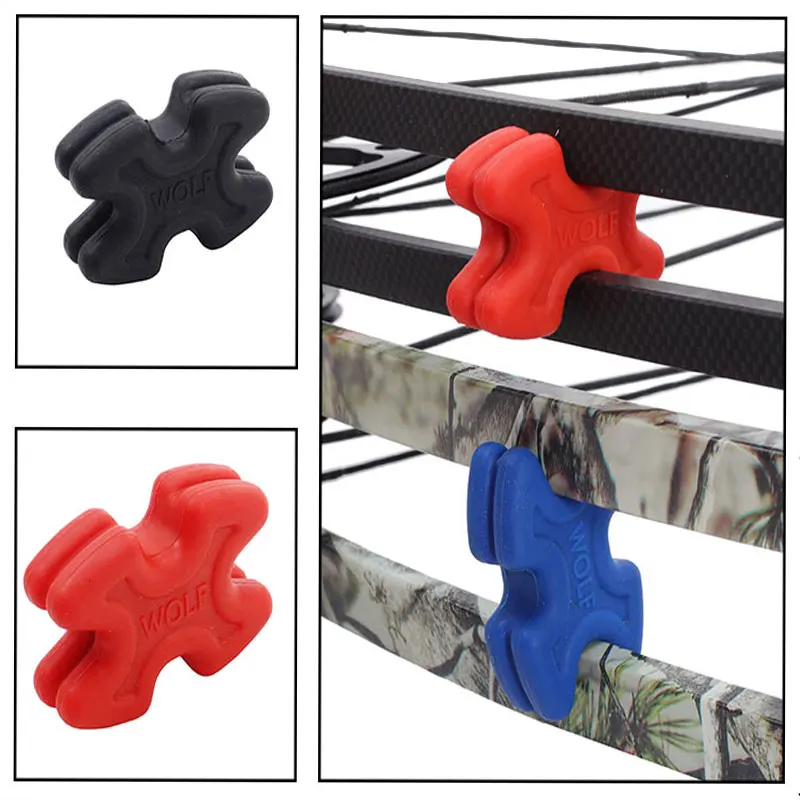 Стрельба из лука блочный лук стабилизатор конечности Вибрации Резиновый демпфер