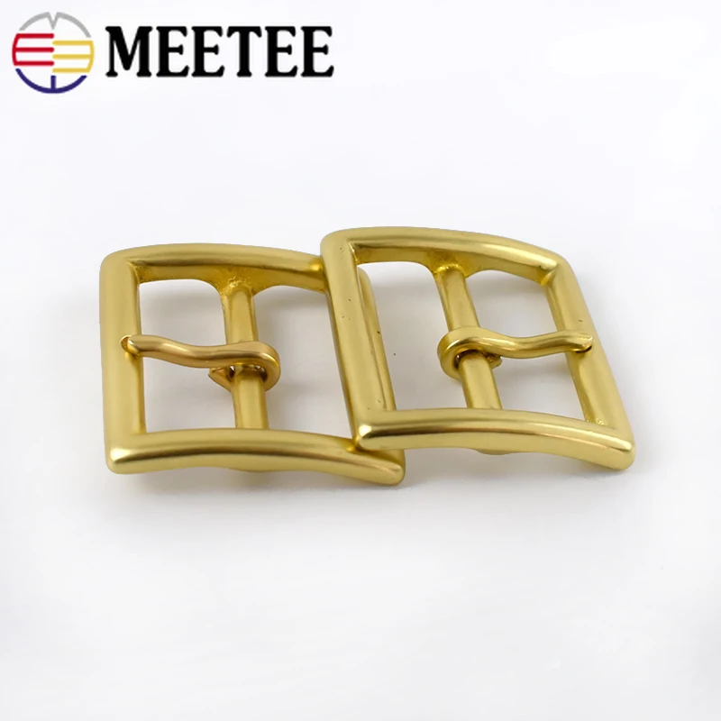 1 шт. 40 мм пряжки ремня для Для мужчин твердой латуни металлическая пряжка пояса