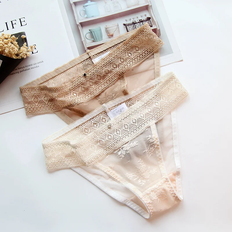 Женское кружевное нижнее белье в богемном стиле полупрозрачная марля