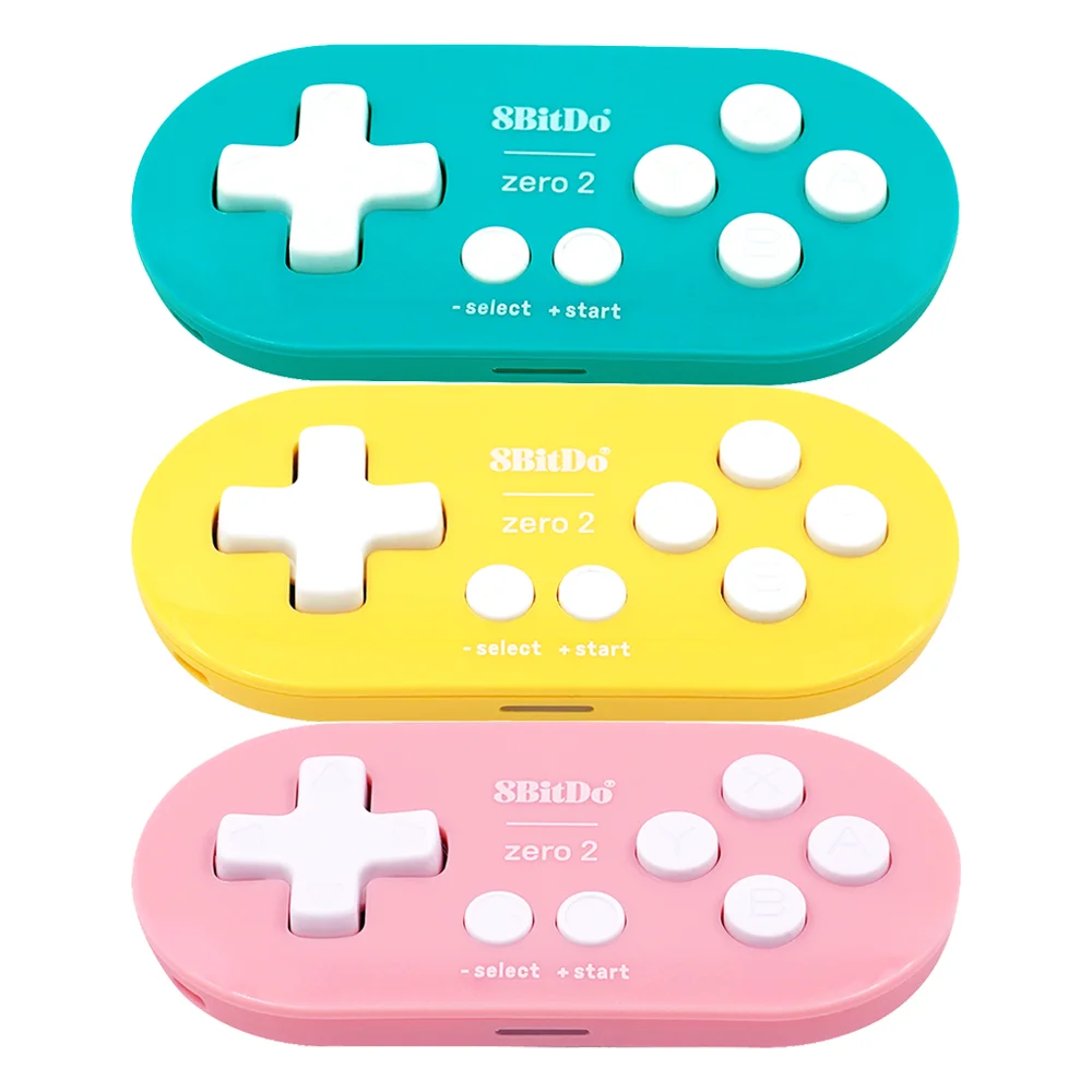

8Bitdo Zero 2 Wireless Gamepad Controller Rechargeable for Nintend Switch for Win 7 for macOS 10.7/Android 4.0 for Raspberry Pi