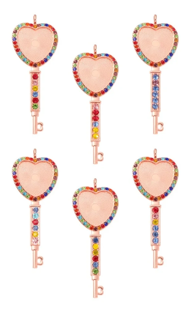 

10pcs Creative Diamond Pendant DIY Jewelry Making Accessories for Necklace