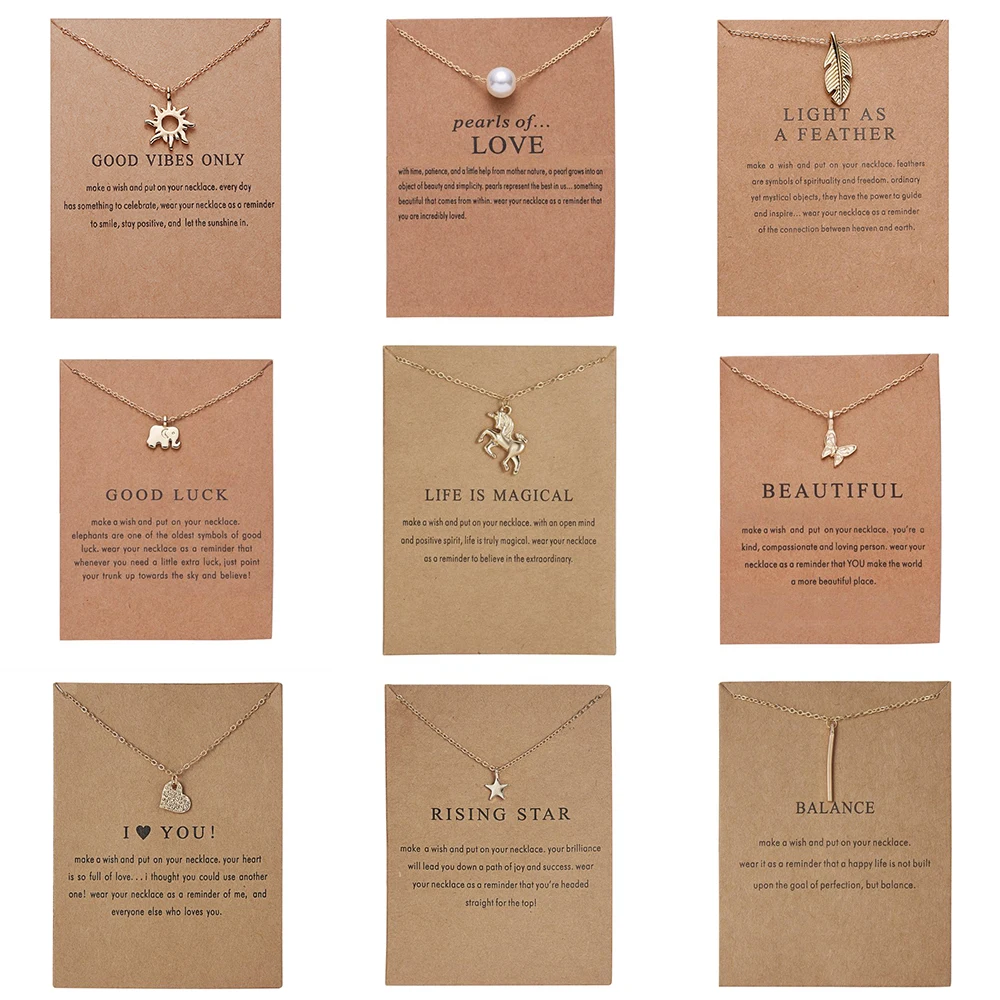 Ожерелье женское из сплава с подвеской в виде звезды солнца Листьев птицы