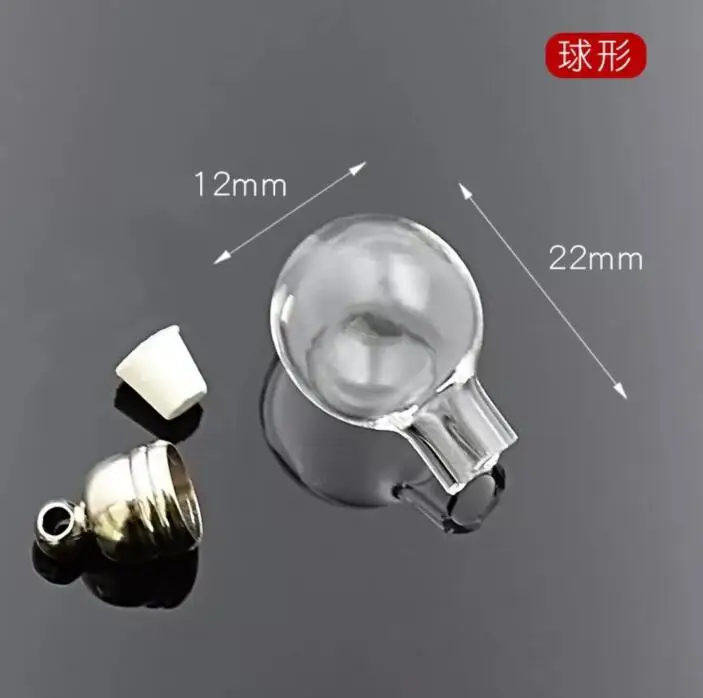 30-500 шт. стеклянная мини-бутылка для ювелирных изделий | Дом и сад