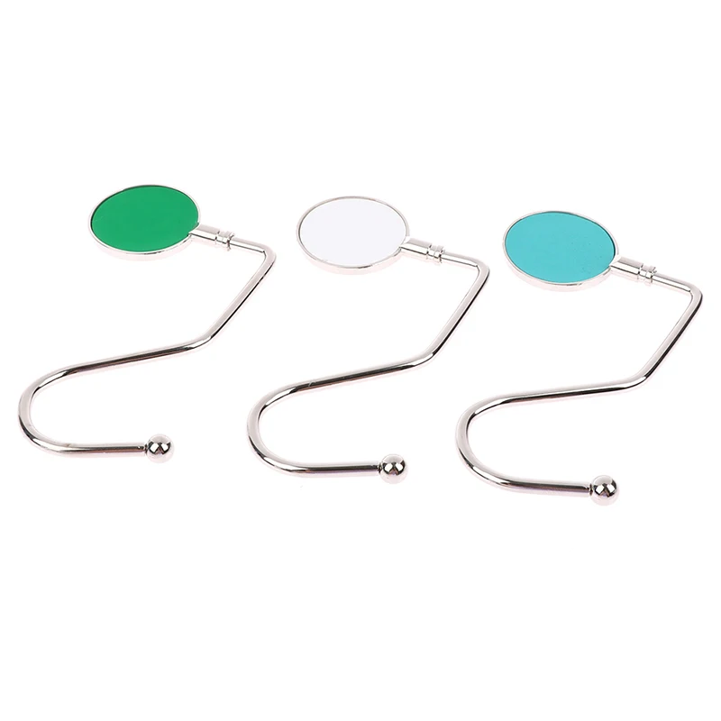 Портативный металлический складной крючок для сумок вешалка кошелька держатель