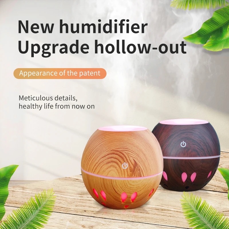 Увлажнитель воздуха ультразвуковой с большим распылителем 130 мл USB | Бытовая