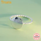 Женское кольцо из серебра 925 пробы с геометрическим узором