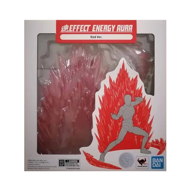 

Bandai Shf Seven Dragon Ball Anime Figures King Boxing Son Goku / Red Explosive Gas Special Effect Can Be Done By Hand