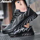 Мужские беговые кроссовки Abhoth горячая Распродажа, удобные дышащие легкие кроссовки, Нескользящие и износостойкие мужские спортивные кроссовки для бега