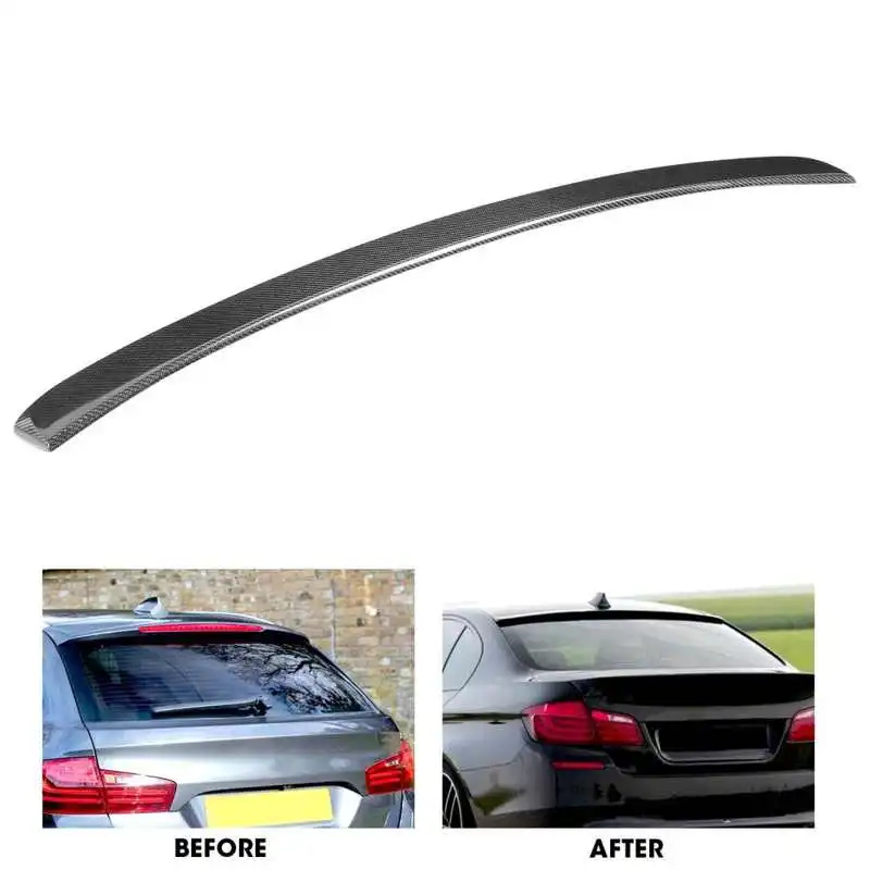 Rear Roof Window Spoiler Carbon Fiber Sport Wing Fit for BMW 5 Series F10/M5 F90 2011-2016 Car Accessories |