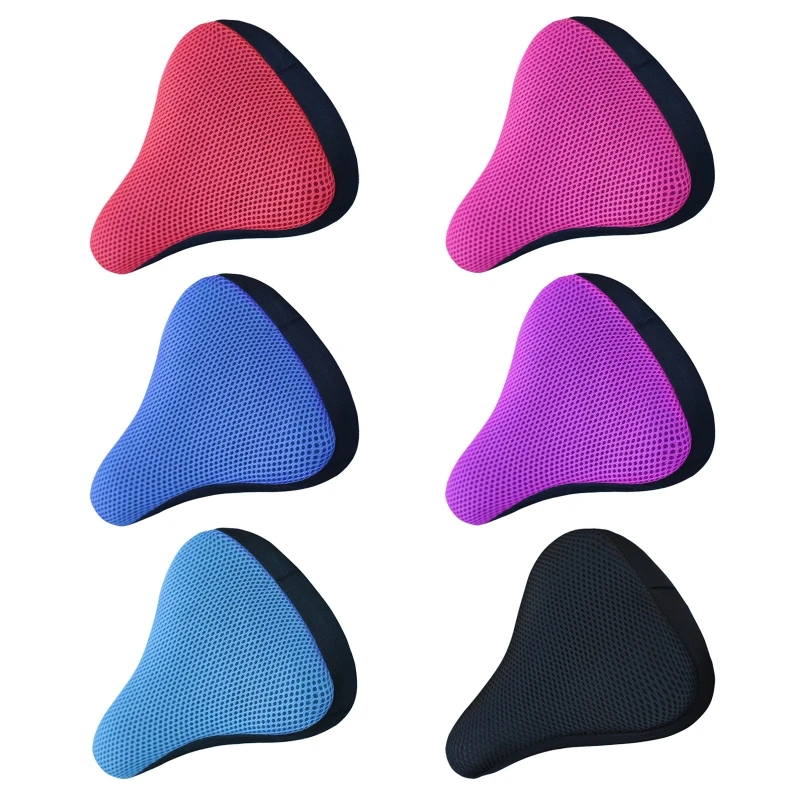 

Bike Seat Cover - Soft Bike Cushion Seat Cover w/ Water & Dust Resistant Cover-Exercise Bike Seat Cushion for Women Men