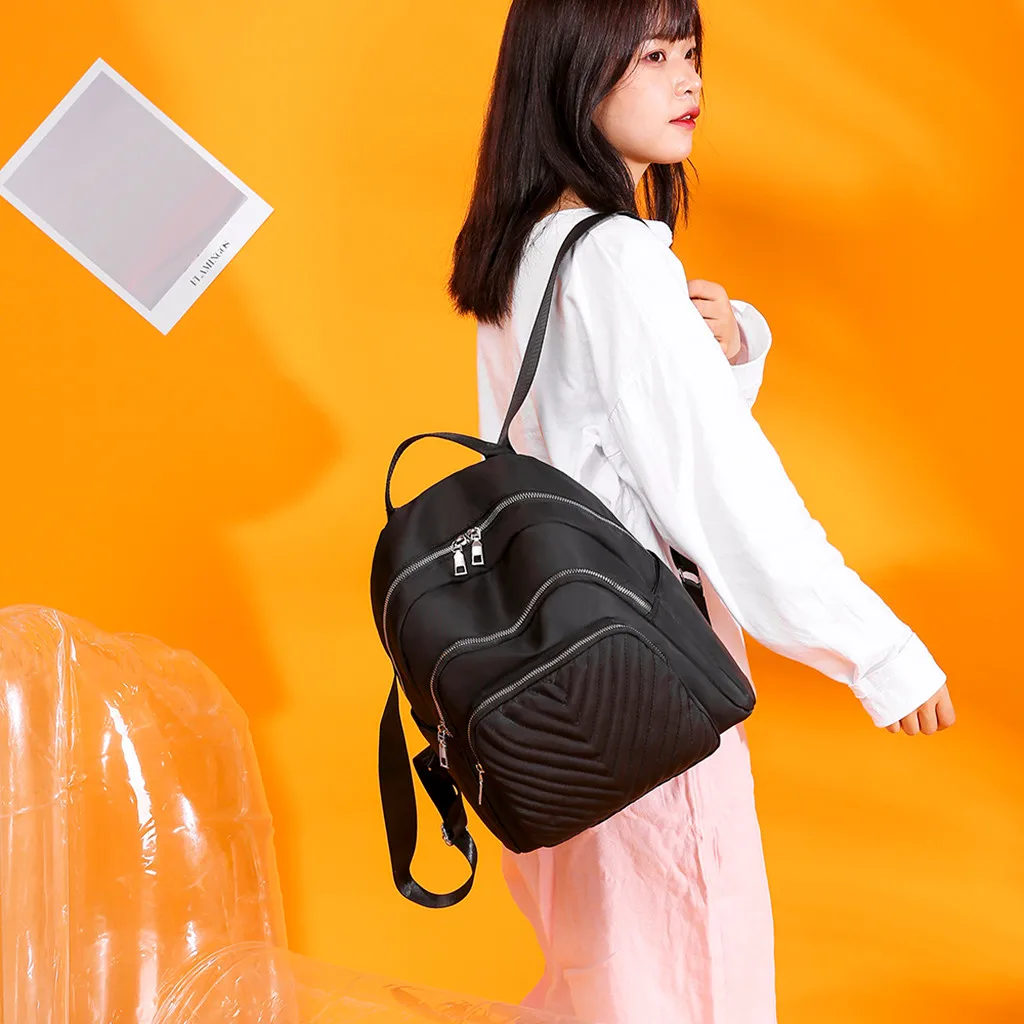 50 # Противоугонный рюкзак Оксфорд женский дизайнерский школьный для девочек