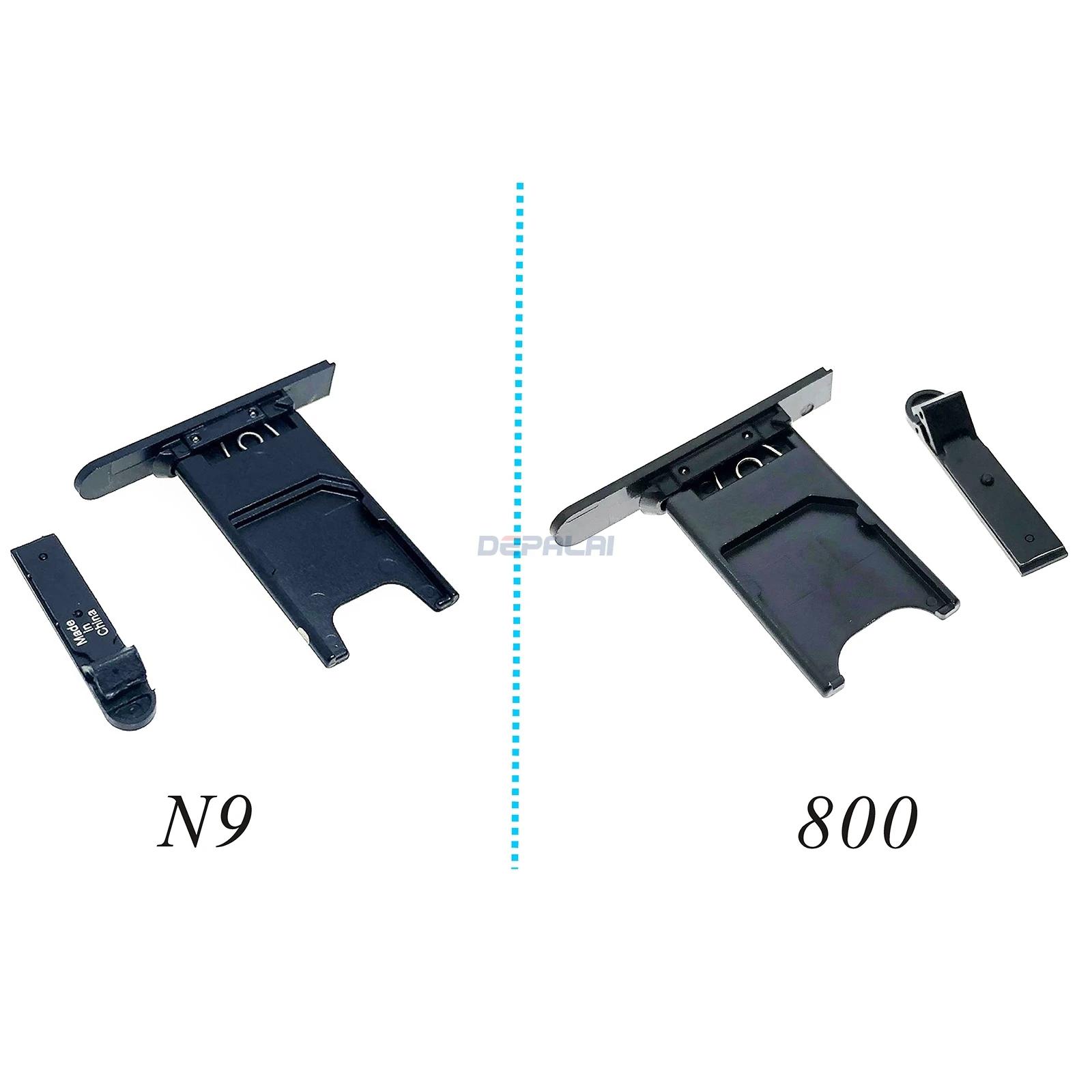 

New For Nokia N9 800 Sim Card slot tray Holder 900 800 USB Cover repair part