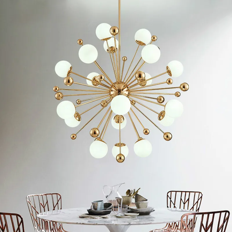 Светодиодная люстра в стиле пост модерн потолочная лампа G9 подвесной светильник