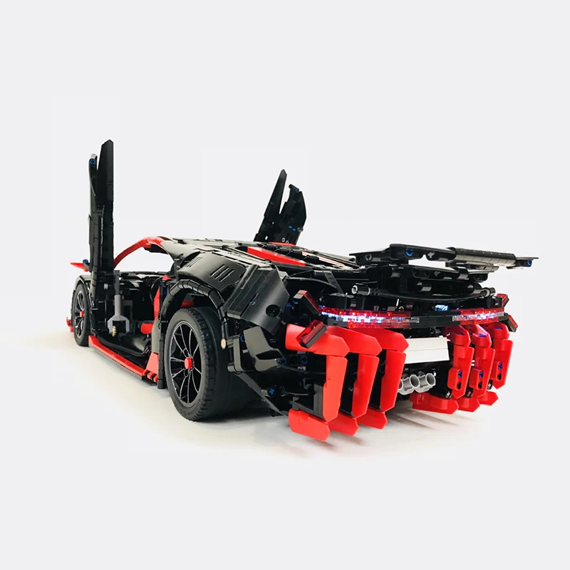 MOC-12560 Technic серии RC автомобиль Roadster мощность функция автомобиля строительные блоки кирпичи дети Technic игрушки для детей ребенок рождественские подарки