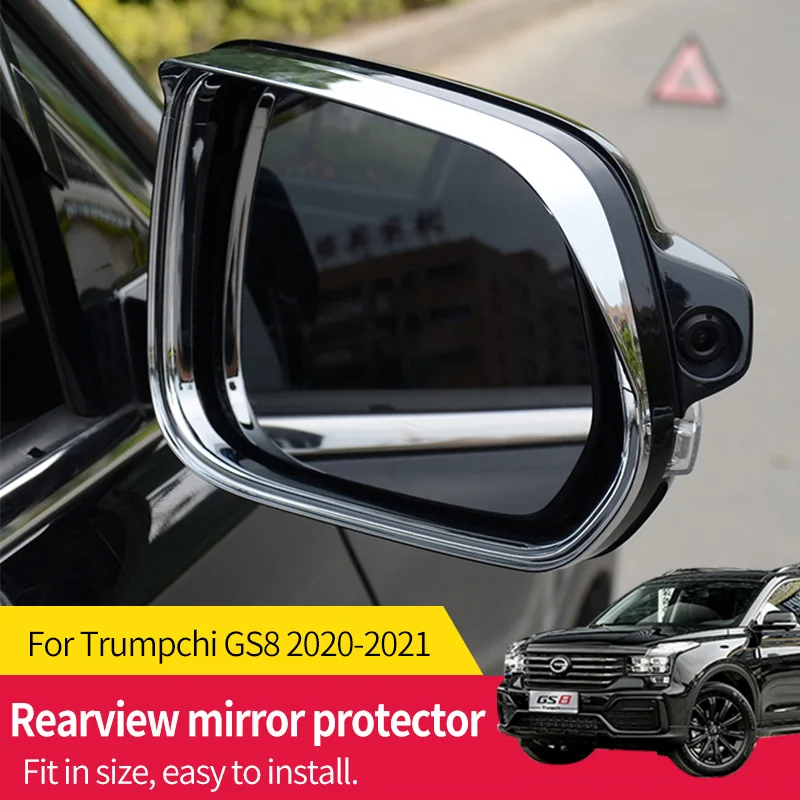 

Rearview Mirror Housing For Trumpchi GS8 2020-2021 Carbon Fiber Side Wing Mirror Cover Styling Side Protection Accessories