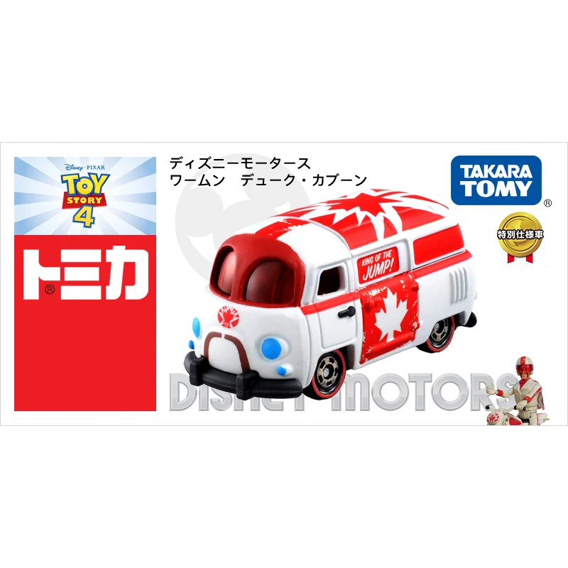 Takara Tomy Tomica Disney История Игрушек 4 Wormon Duke Kaboon металлическая литая Игрушечная машина