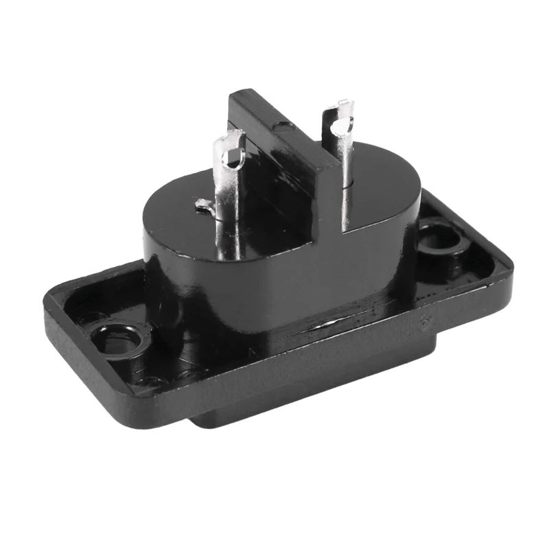 Черный 2 Pin IEC320 C8 с винтовым креплением фоторозетка переменного тока 250 в А 12 шт. |
