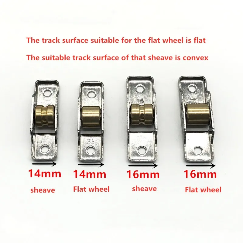 Ролики для раздвижных дверей тяжелые беззвучные подшипники из нержавеющей стали