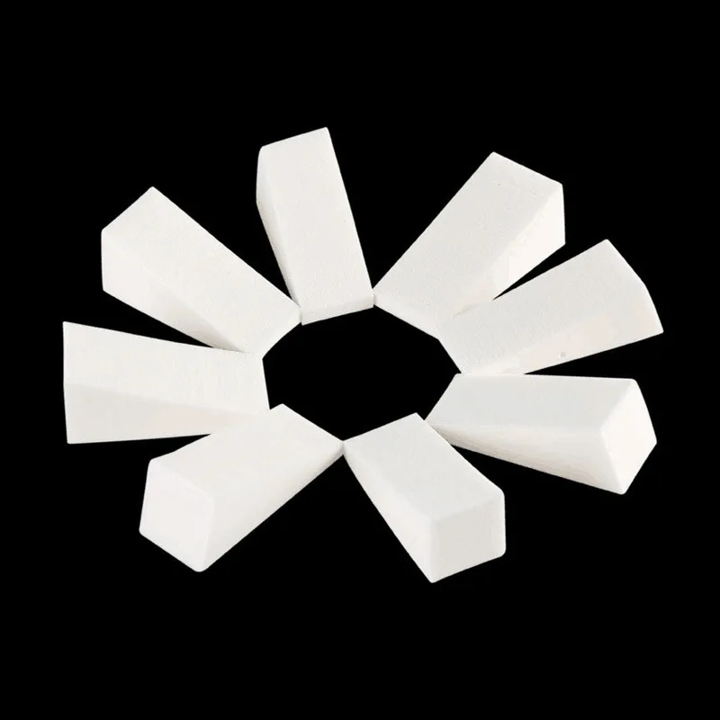 Профессиональные белые треугольные кисти для ногтей 24 шт./компл. маникюра