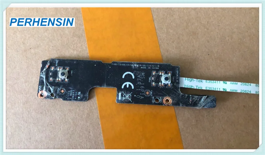 

Фонарь 16P5 16P6 MSI GL63 8RD WE63 GP63 GE63 GE73 GL73 GP73 GE73VR, плата с кнопкой питания