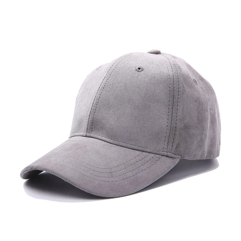 

Solid Snapback Baseball Cap Women Summer Autumn Gorra Cap Street Hip Hop Caps Suede Hats for Ladies Black Grey Baseball Cap