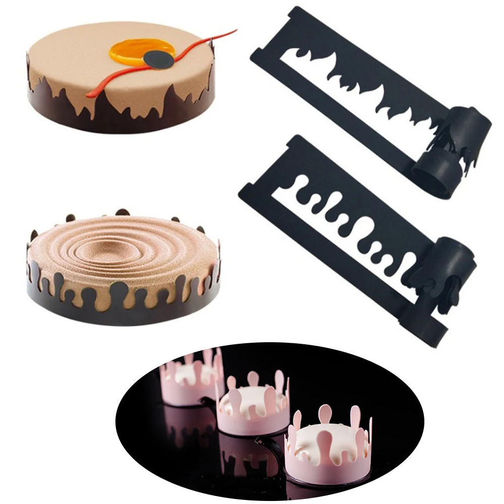 Новейшая кухонная резная форма для украшения торта и мусса боковая инструменты