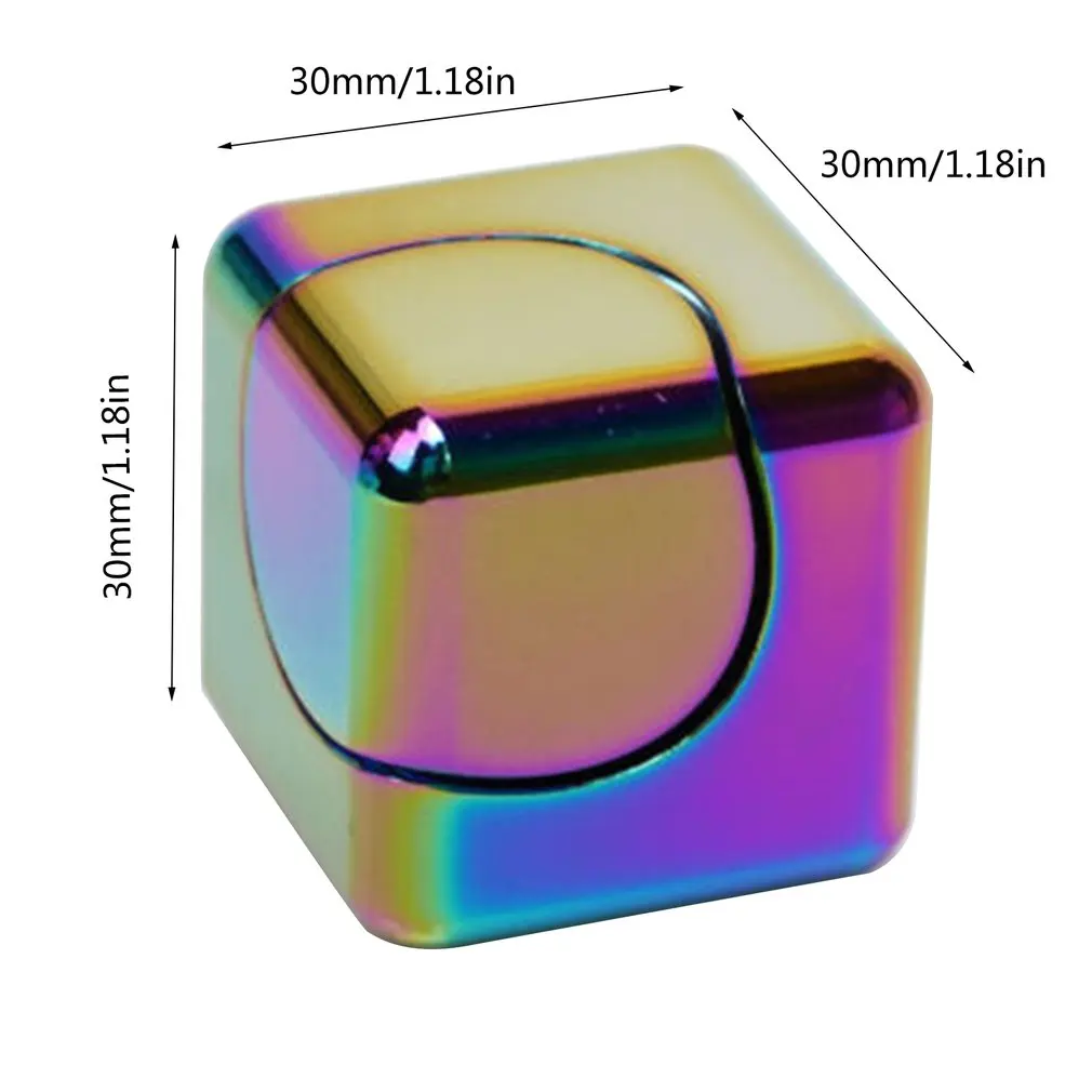 

Magic Speed Pocket Cube Fingertips Rotating Colorful Cube Educational Toys For Children Gift Relieve Stress Anxiety Toy