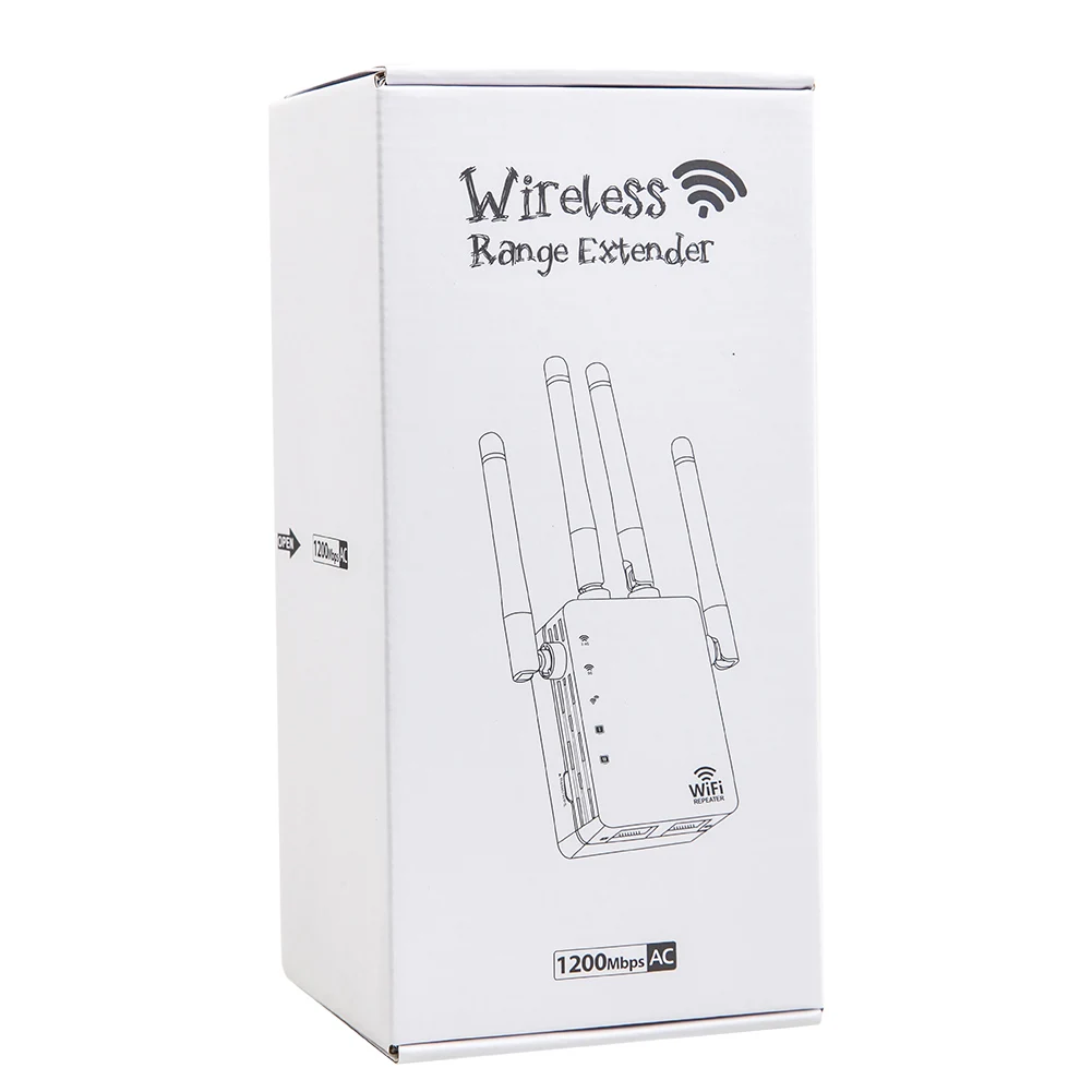 Беспроводной Wi-Fi ретранслятор усилитель 2 4 ГГц/5 ГГц WiFi 300/1200 М сигнала расширитель