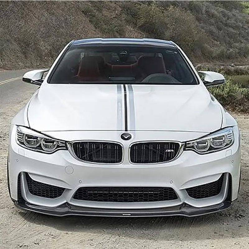 V образный комплект из углеродного волокна для переднего бампера BMW F80 M3 F82 F83 M4 2014