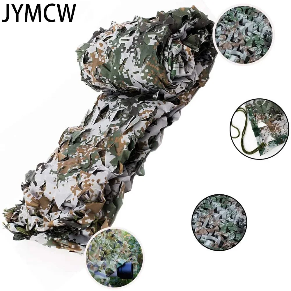 Военная камуфляжная сетка 210D оксфордская ткань Охотничья Скрытая чехол для